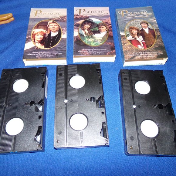 Vintage Poldark Full Season  Boxed Set 6 VHS Tapes - CBS FOX Video - 1975 BBC - Picture 13 of 13